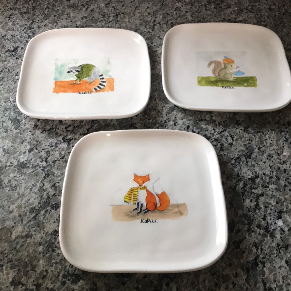 Rae Dunn animal plates